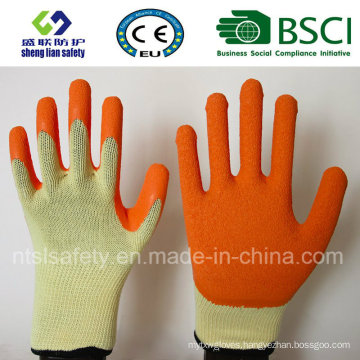 10g Polyester Shell Latex Coated Safety Work Glove (R501)